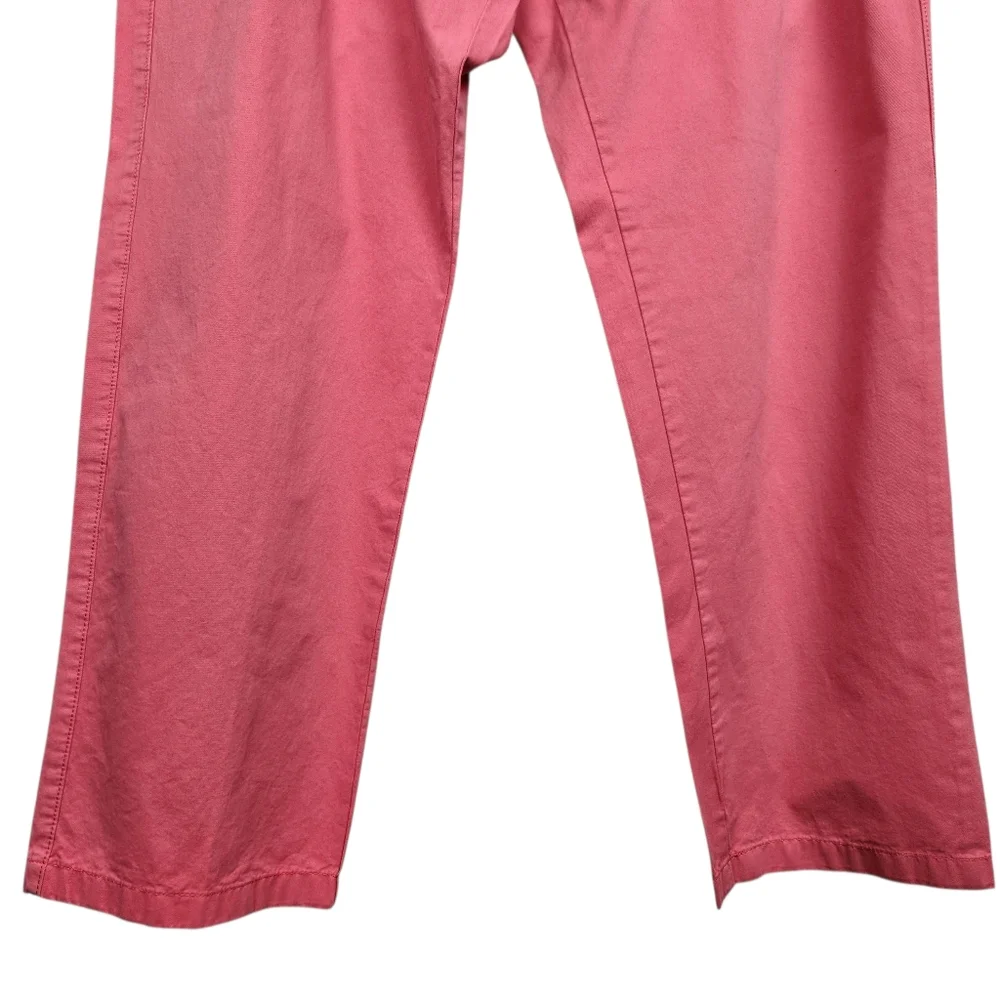 Charleston Threads Salmon Pink Chino Southern Beach Party Pant Mens Size 40x32